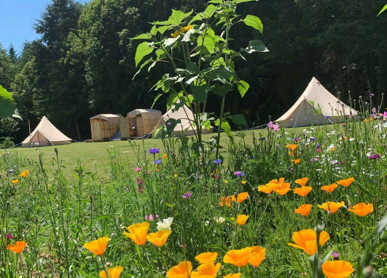 Au Pre Fleuri Eco Glamping Hotel Le Lindois Eksteriør billede