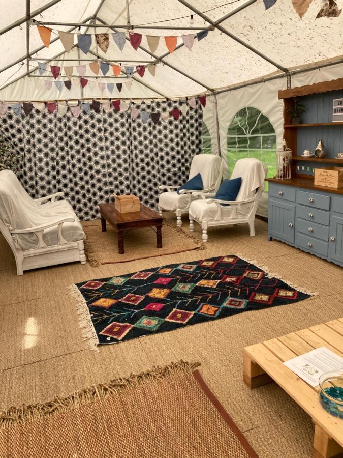 Au Pre Fleuri Eco Glamping Hotel Le Lindois Eksteriør billede